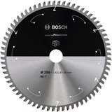 Bosch Kreissägeblatt Standard for Aluminium, Ø 250mm, 68Z Bohrung 30mm, für Akku-Kappsägen