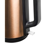 Bestron Copper Collection AWK1000CO , Wasserkocher kupfer/schwarz, 1,7 Liter