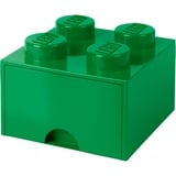 Room Copenhagen LEGO Brick Drawer 4 grün, Aufbewahrungsbox grün