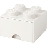 Room Copenhagen LEGO Brick Drawer 4 weiß, Aufbewahrungsbox weiß