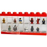 Room Copenhagen LEGO Minifiguren Display Case 16 rot, Aufbewahrungsbox rot