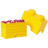 Room Copenhagen LEGO Storage Brick 2 gelb, Aufbewahrungsbox gelb