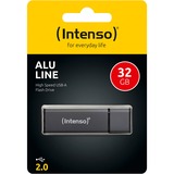 Intenso Alu Line 32 GB, USB-Stick schwarz