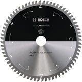 Bosch Kreissägeblatt Standard for Aluminium, Ø 254mm, 68Z Bohrung 30mm, für Akku-Tischkreissägen