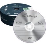 MediaRange DVD-R 4,7 GB, DVD-Rohlinge 16fach, 25 Stück
