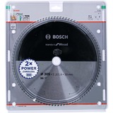 Bosch Kreissägeblatt Standard for Wood, Ø 305mm, 96Z Bohrung 30mm, für Akku-Kappsägen
