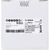 Bosch X-LOCK Fiberschleifscheibe R574 Best for Metal, Ø 115mm, K60 Bohrung 22,23mm