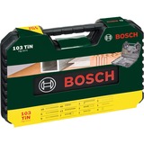 Bosch V-Line Bohrer- /Schrauber-Set, 103-teilig, Bohrer- & Bit-Satz grün