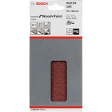Bosch Schleifblatt-Set C430 Expert for Wood and Paint, 93mm, 10-teilig P60 / 120 / 180