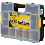 Stanley Organizer SortMaster, Werkzeugkiste schwarz/gelb, 17 Fächer
