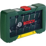 Bosch Wolfram-Carbide-Fräser-Set, 12-teilig 8mm Schaft