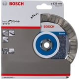 Bosch Diamanttrennscheibe Best for Stone, Ø 125mm Bohrung 22,23mm