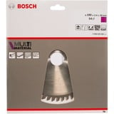 Bosch Kreissägeblatt Multi Material, Ø 190mm, 54Z Bohrung 30mm, für Handkreissägen