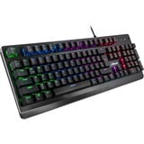 Inter-Tech NK-2000ME, Gaming-Tastatur schwarz, DE-Layout