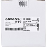 Bosch X-LOCK Fiberschleifscheibe R444 Expert for Metal, Ø 115mm, K24 Bohrung 22,23mm