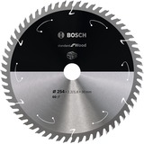 Bosch Kreissägeblatt Standard for Wood, Ø 254mm, 60Z Bohrung 30mm, für Akku-Tischkreissägen