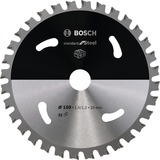 Bosch Kreissägeblatt Standard for Steel, Ø 150mm, 32Z Bohrung 20mm, für Akku-Handkreissägen