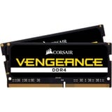 Corsair SO-DIMM 32 GB DDR4-3000 (2x 16 GB) Dual-Kit, Arbeitsspeicher schwarz, CMSX32GX4M2A3000C18, Vengeance