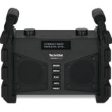 TechniSat DIGITRADIO 230 OD, Baustellenradio schwarz, DAB, UKW, Bluetooth, Klinke, USB