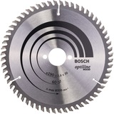 Bosch Kreissägeblatt Optiline Wood, Ø 190mm, 60Z Bohrung 30mm, für Handkreissägen