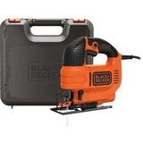 BLACK+DECKER Pendelhub-Stichsäge KS701PEK orange/schwarz, Koffer, 520 Watt