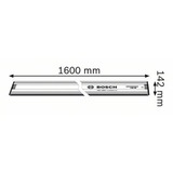 Bosch Führungsschiene FSN RA 32 1600 Professional aluminium, 1.600mm, für Oberfräsen und Kreissägen