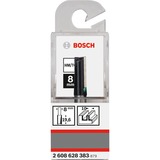Bosch Nutfräser Standard for Wood, Ø 10mm, Arbeitslänge 19,6mm Schaft Ø 8mm, zweischneidig