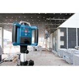 Bosch Rotationslaser GRL 300 HV Professional, mit Baustativ blau/schwarz, Koffer