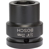 Bosch Steckschlüssel SW22, 3/4" schwarz, Impact Control