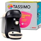 Bosch Tassimo Happy TAS1007, Kapselmaschine schwarz/creme
