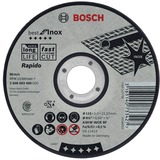Bosch Trennscheibe Best for Inox - Rapido, Ø 125mm Bohrung 22,23mm, A 60 W INOX BF, gerade