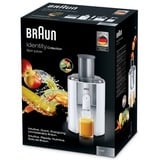 Braun IdentityCollection Spin Juicer J 500, Entsafter weiß/edelstahl