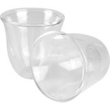 DeLonghi Espresso-Gläser (2er-Set), Glas transparent