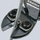 KNIPEX Kompakt-Bolzenschneider CoBolt 71 22 200 , Schneid-Zange mit Öffnungsfeder und Verriegelung