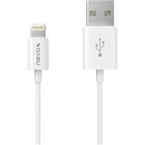 Nevox USB Adapterkabel, USB-A Stecker > Lightning Stecker weiß, 2 Meter, MFi