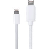 OWC USB 2.0 Adapterkabel, USB-A Stecker > Lightning Stecker weiß, 1,0 Meter