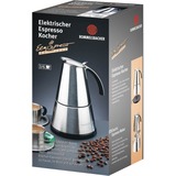 Rommelsbacher EKO 366/E Elpresso deLuxe, Espressomaschine edelstahl