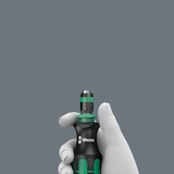 Wera Bit-Set Kraftform Kompakt 20 mit Tasche, Bit-Satz schwarz/grün, inkl. Steckgriff und Verlängerung, 1/4"