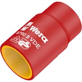 Wera VDE Zyklop-Steckschlüssel-Einsatz, 9mm, 3/8" rot/gelb, isoliert bis 1.000 Volt