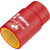 Wera Zyklop-Steckschlüssel-Einsatz 8790 B VDE, 6mm, 3/8" rot/gelb, isoliert bis 1.000 Volt