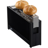 ritter Langschlitz-Toaster volcano 5 schwarz, 950 Watt, für 2 Scheiben Toast