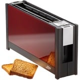 ritter Langschlitz-Toaster volcano 5 rot/schwarz, 950 Watt, für 2 Scheiben Toast