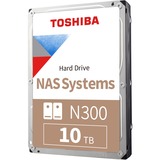 Toshiba N300 10 TB, Festplatte SATA 6 Gb/s, 3,5", Bulk