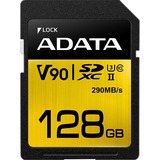 ADATA Premier One 128 GB SDXC, Speicherkarte UHS-II U3, Class 10, V90