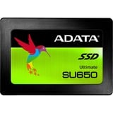 ADATA Ultimate SU650 240 GB, SSD schwarz, SATA 6 Gb/s, 2,5"