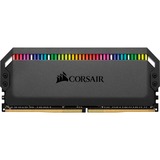 Corsair DIMM 16 GB DDR4-4000 (2x 8 GB) Dual-Kit, Arbeitsspeicher schwarz, CMT16GX4M2K4000C19, Dominator Platinum RGB, INTEL XMP