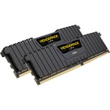Corsair DIMM 32 GB DDR4-2400 (2x 16 GB) Dual-Kit, Arbeitsspeicher schwarz, CMK32GX4M2A2400C14, Vengeance LPX, INTEL XMP