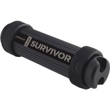 Corsair Flash Survivor Stealth 128 GB, USB-Stick schwarz, USB-A 3.2 Gen 1