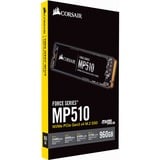 Corsair Force MP510B 960 GB, SSD schwarz, PCIe 3.0 x4, NVMe, M.2 2280