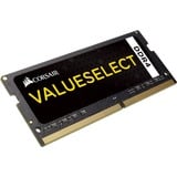 Corsair SO-DIMM 16 GB DDR4-2666 (2x 8 GB) Dual-Kit, Arbeitsspeicher CMSA16GX4M2A2666C18, Value Select